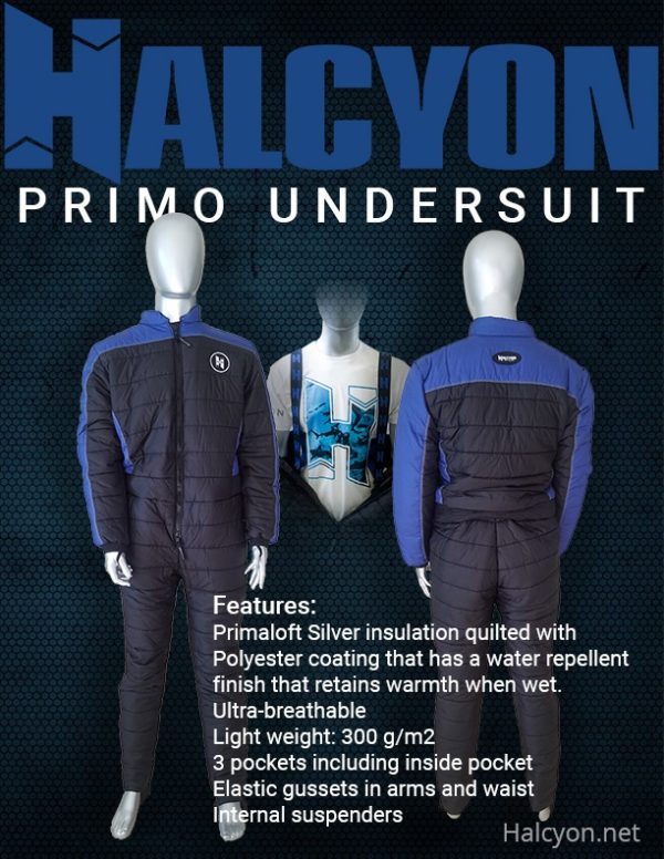 Halcyon Primo undersuit